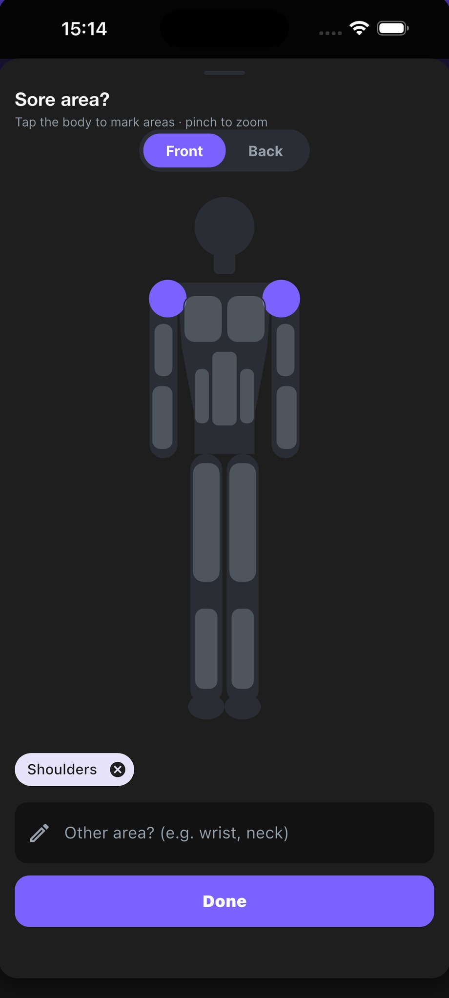 The body map